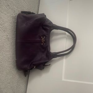 Kate Spade Macdougal Alley Purple Stevie Satchel